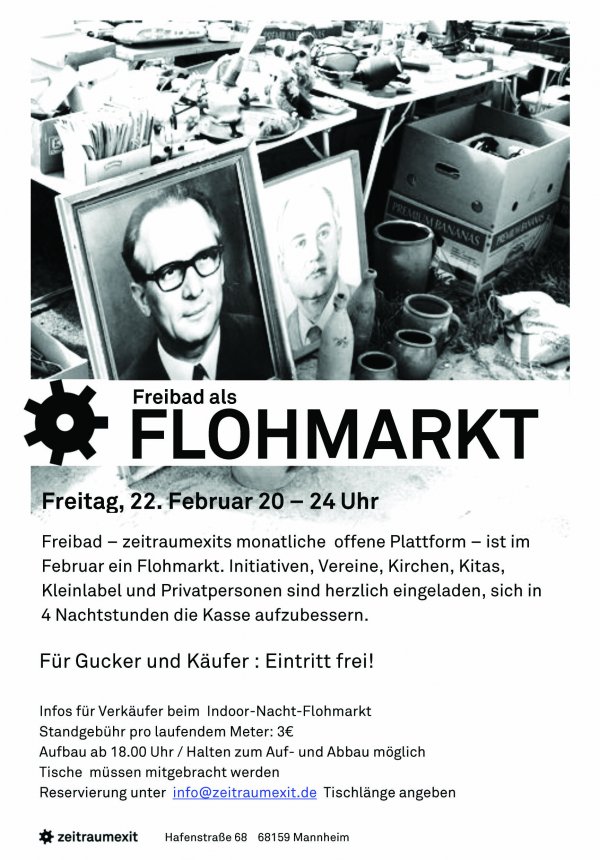 Flyer Nachtflohmarkt 2013