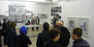 the opening of the exhibition